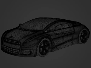 Audi Aquaris Concept 2003 3D Model