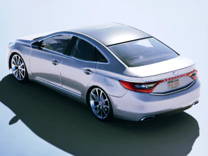 Hyundai Azera 2019 3D Model