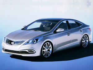 Hyundai Azera 2019 3D Model
