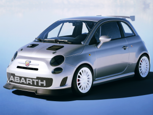 Abarth 695 Assetto Corse Evoluzione Trofeo 2014 3D Модель