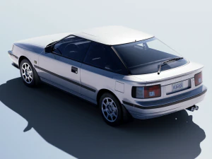 Toyota Celica 2 0 GT 1986 3D Model