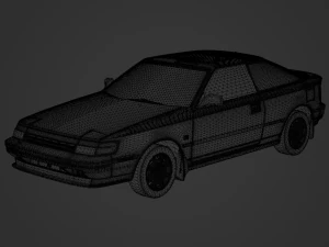 Toyota Celica 2 0 GT 1986 3D Model