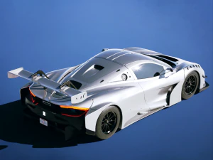 McLaren 720s GT3X 2021 3D Model