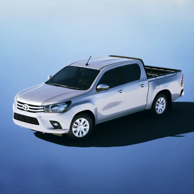 Toyota Hilux 2018 Modèle 3D .c4d .max .obj .3ds .fbx .stl .blend 