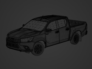 Toyota Hilux 2018 Modèle 3D