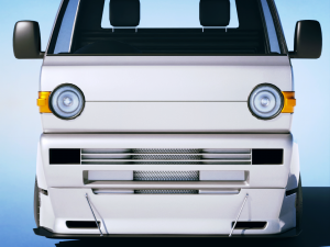 Suzuki Carry Kei Truck 1993 Modèle 3D