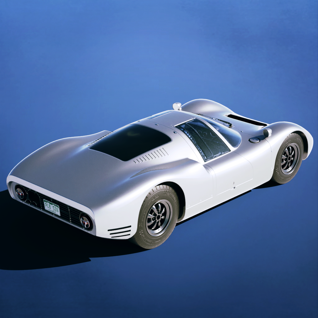 Nissan R380A II 1967 Low-poly 3D-Modell