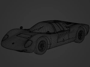 Nissan R380A II 1967 3D Model