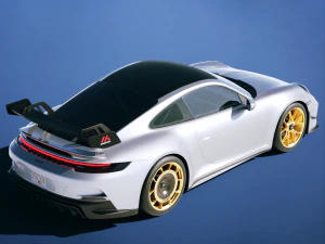 Porsche 911 GT3 992 Manthey Racing 2022 3D Model