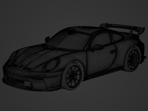 Porsche 911 GT3 992 Manthey Racing 2022 Modelo 3D