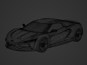 Genesi Model S Concept 2016 Modello 3D