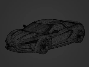 Genesi Model S Concept 2016 Modello 3D