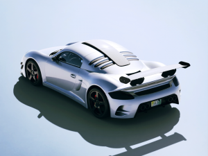 RUF CTR3 Clubsport 2012 3D-Modell