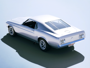 Mustang Boss 302 Trans Am 1969 3D Model