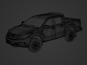 Mazda BT50 2016 3D Model
