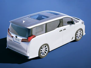 Toyota Alphard Executive Lounge 2019 3D Model