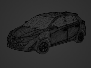 Toyota Yaris Hatch SE Plus 2018 3Dモデル