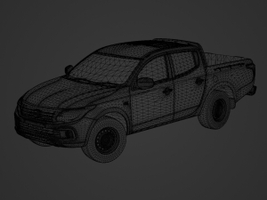 Dodge Ram 1200 2017 3D Model