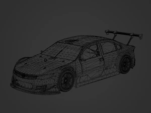 Toyota Camry Touring Race 2018 3D Model