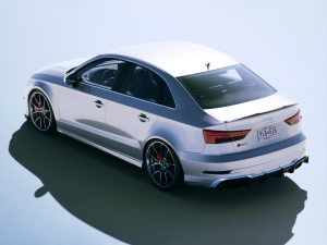 Audi RS3 Sedan 2020 3D 模型