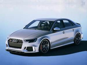 Audi RS3 Sedan 2020 3D Model