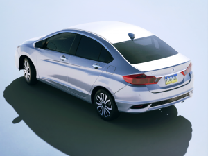Honda City EX 2018 3D 모델
