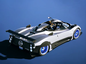 Pagani Zonda HP Barchetta 2021 3D Model