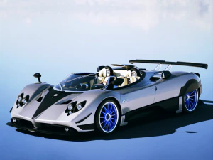 Pagani Zonda HP Barchetta 2021 3D Model