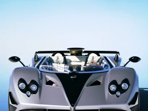 Pagani Zonda HP Barchetta 2021 3D Model