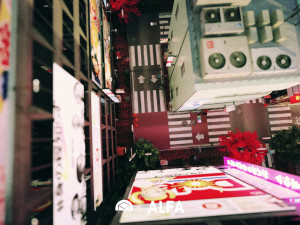 Japanese Styled Block Of building Modello 3D