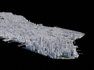 Manhattan - USA Model 3D