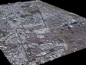 Bangkok - Thailand 3D Model