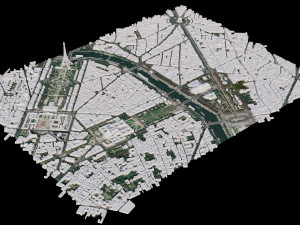 Paris - France 3D Model
