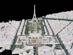 Paris - France Modelo 3D