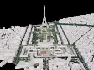 Paris - France 3D Model