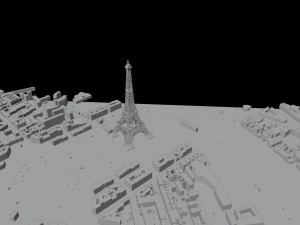 Paris - France 3D Model