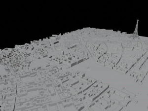 Paris - France 3D Model