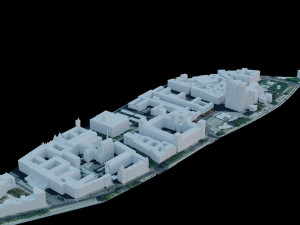 Ile De La Cite - Paris - France Modèle 3D