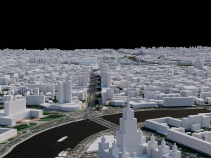 Moscow - Russia Model 3D