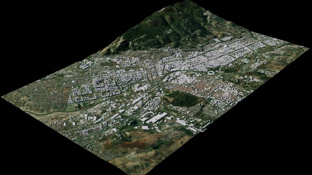 Skopje - Republic of Macedonia Modelo 3D .c4d .max .obj .3ds .fbx .stl .blend 