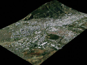 Skopje - Repubblica di Macedonia Modello 3D