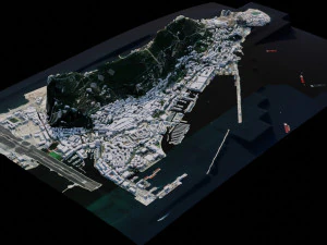 Гібралтар - Англія 3D Модель