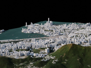 Hong Kong - China Modelo 3D