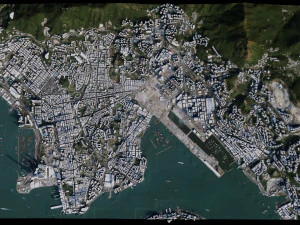 Hong Kong - China 3D Model