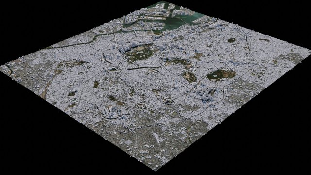 Tokyo - Japan 3D Model .c4d .max .obj .3ds .fbx .stl .blend 