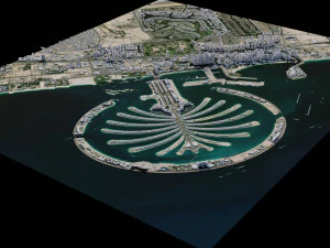 Dubai - United Arab Emirates 3D Model