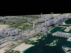 Dubai - United Arab Emirates Modelo 3D