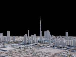 Dubai - United Arab Emirates Modelo 3D