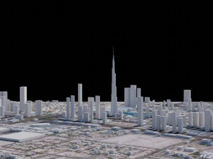 Dubai - United Arab Emirates 3D Model