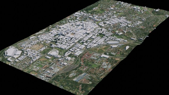 Pretoria - South Africa 3D 모델 .c4d .max .obj .3ds .fbx .stl .blend 